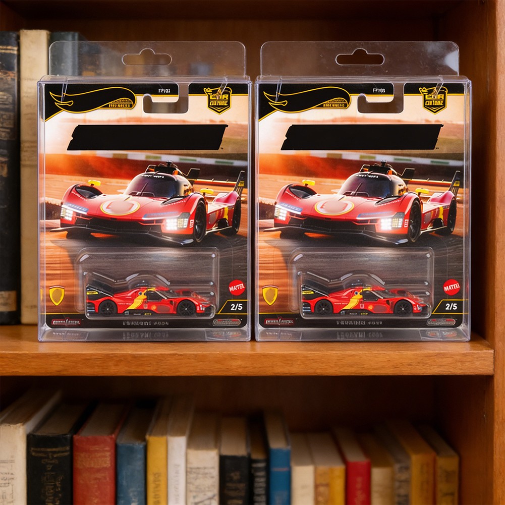5-100x Display Protector Box For Hotwheels Premium Series Car/Pop/Retro Culture