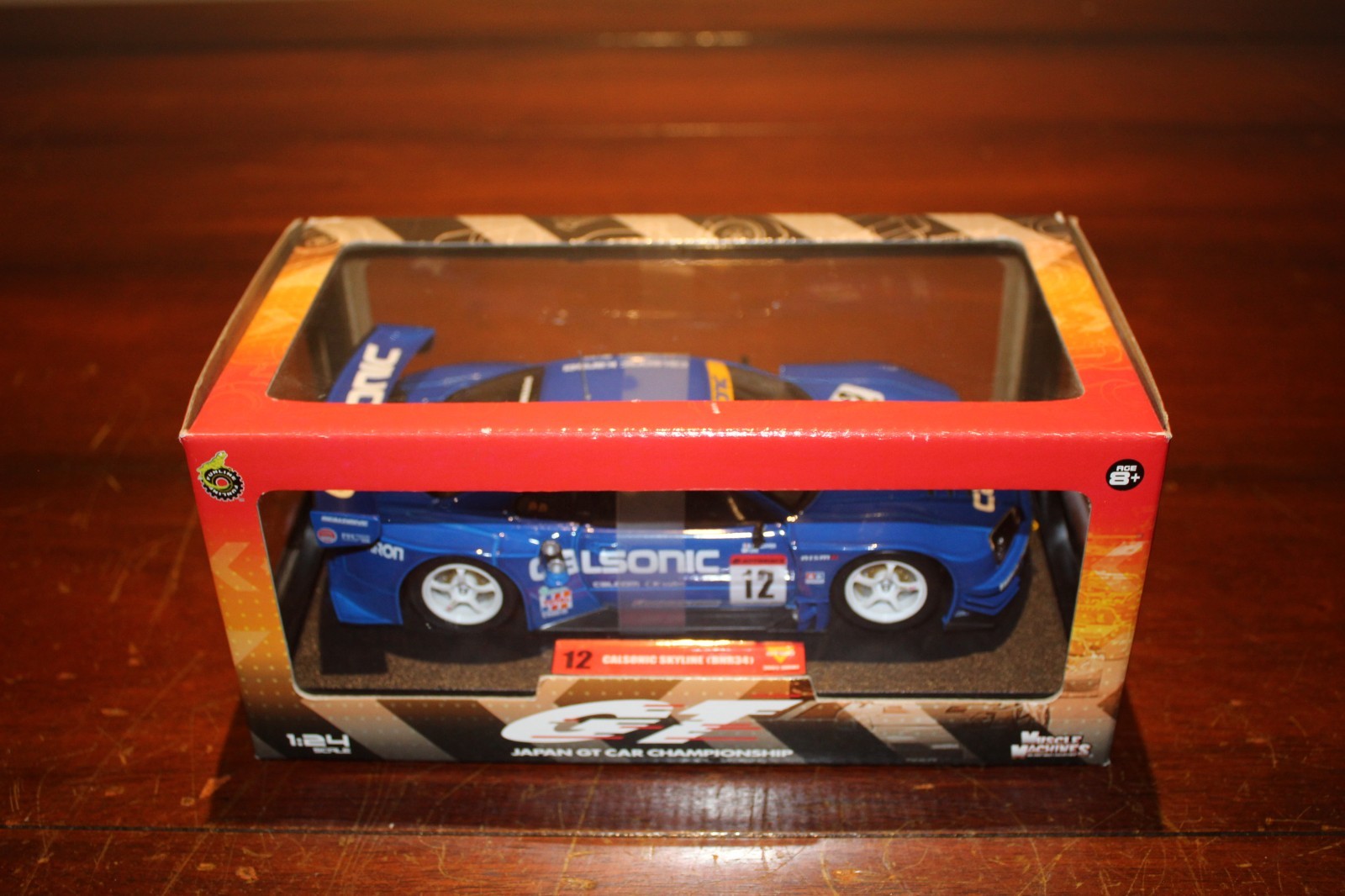 MUSCLE MACHINES JAPAN GT CAR CHAMPIONSHIP 1:24 NISSAN SKYLINE