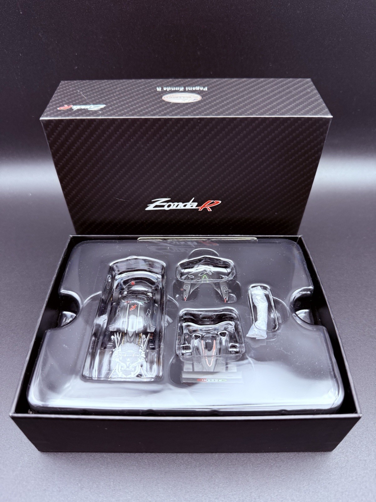 Almost Real AR Box HEC 2025 Exclusive Edition 1:64 Pagani Zonda R Full Detail