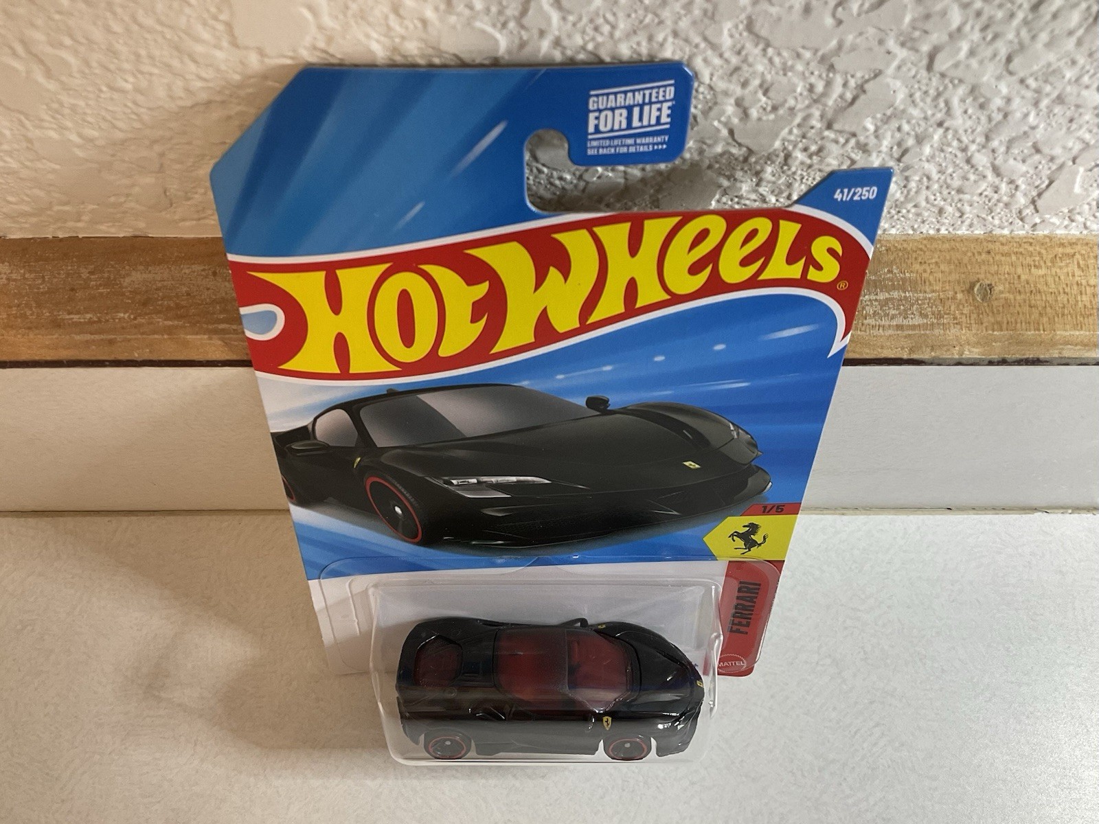 2026 Hot Wheels Ferrari SF90 Stradale (41/250) BLACK — Ferrari #1/5