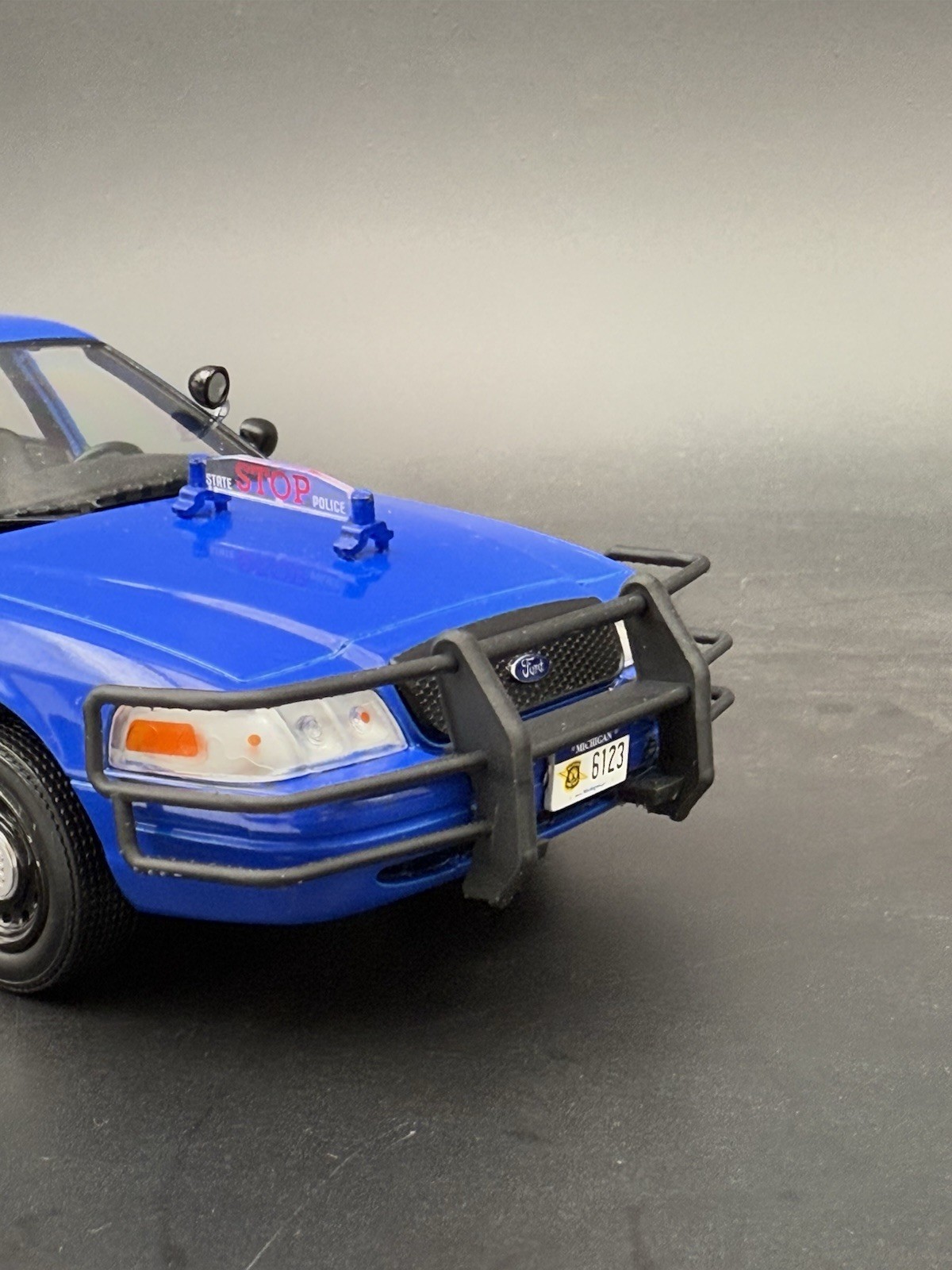 1/24 25 Go Rhino Wrap Around Push Bumper Pushbar Motormax Greenlight Crown Vic