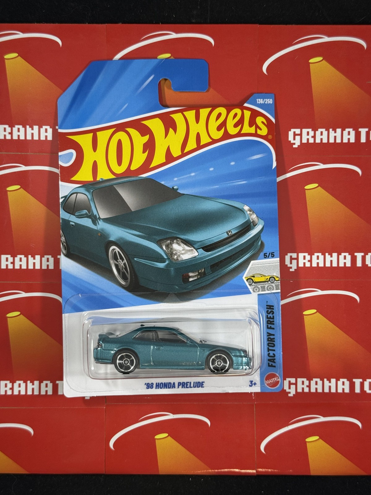 ’98 Honda Prelude #136 5/5 Factory Fresh 2026 Hot Wheels Mix L