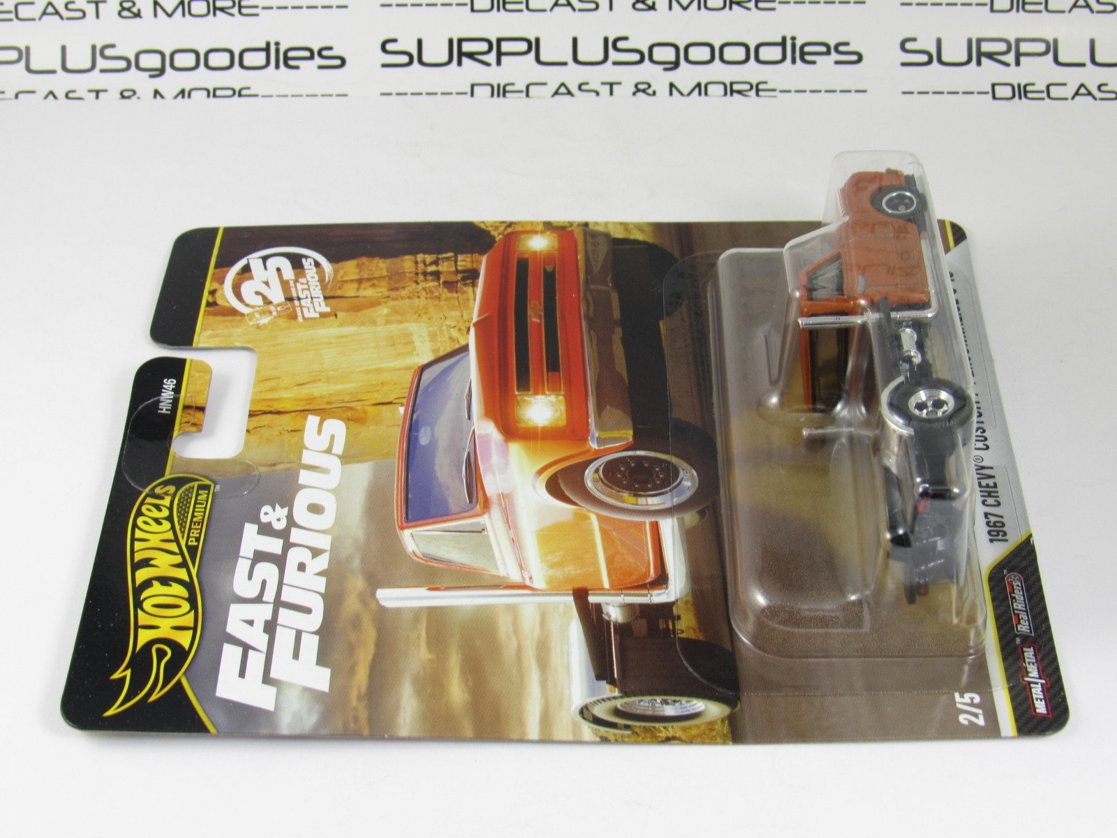 2026 Hot Wheels Fast & Furious: 1967 CHEVROLET C-10 C10 Custom Tow Truck Rig
