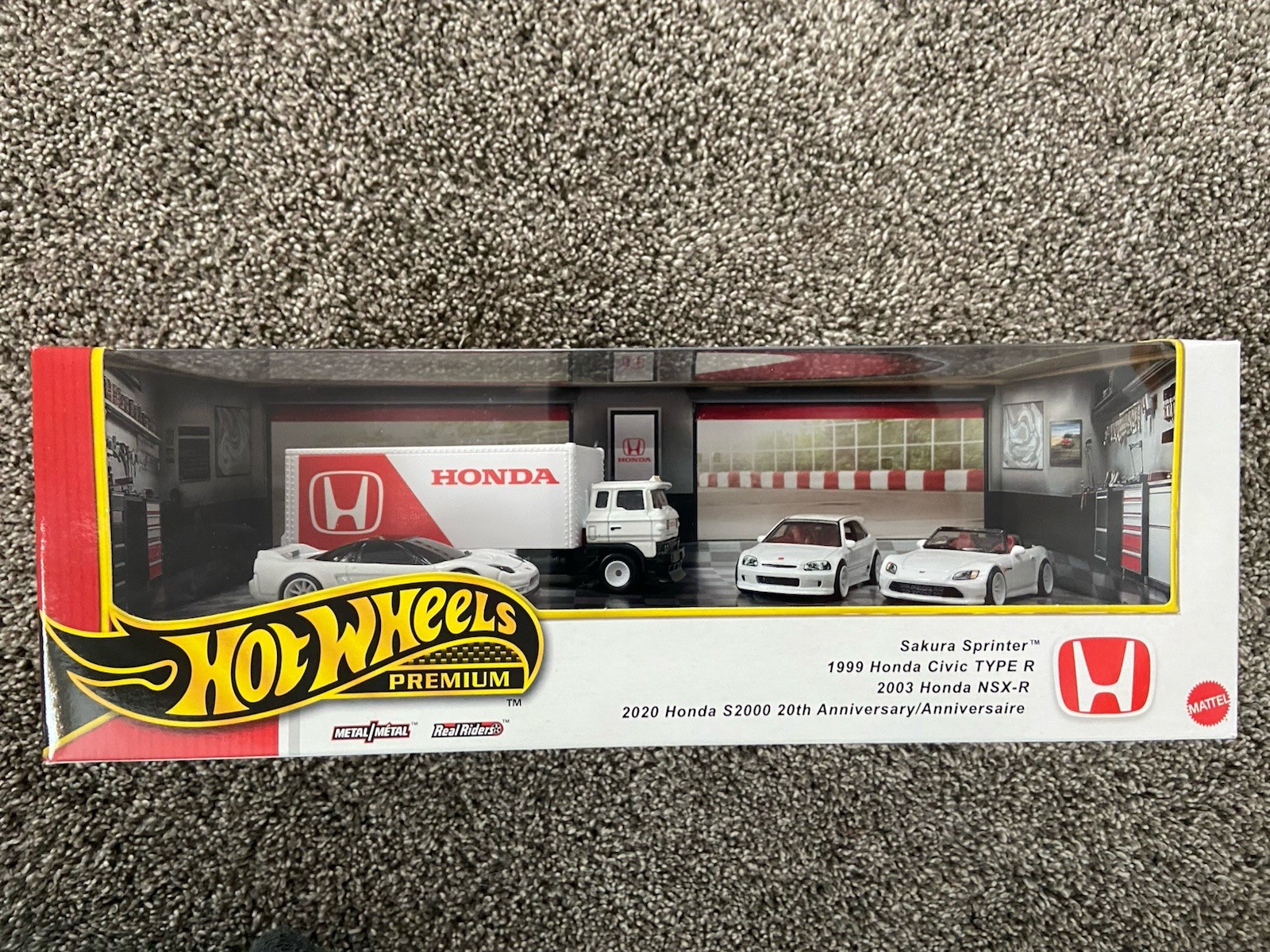 Hot Wheels Premium Collector Set Honda TypeR Heritage 1/64 Sakura Sprinter GMH39