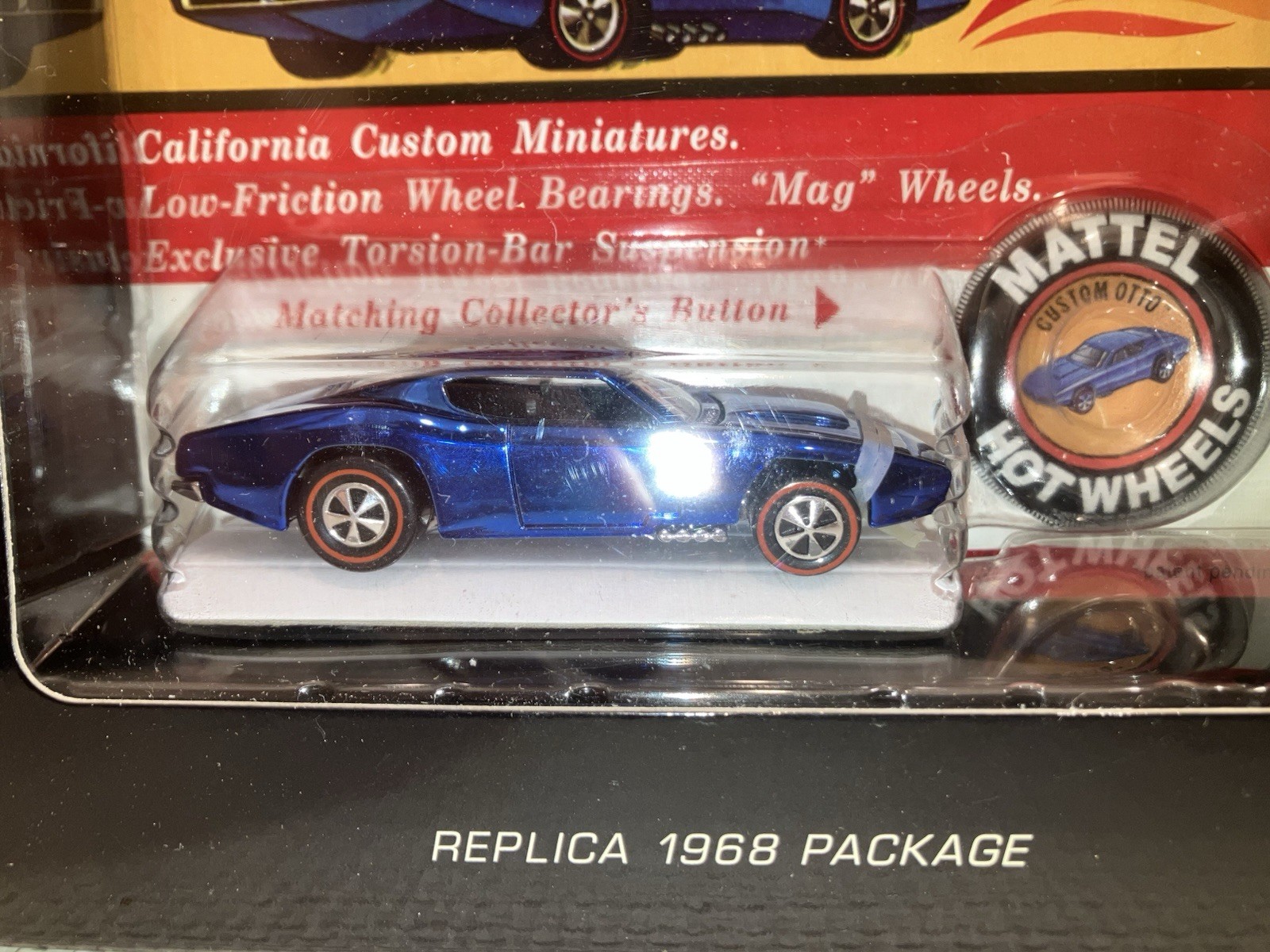 Hot Wheels Redline CUSTOM OTTO Mint In Box, Club Exclusive 0614, 2713/4000 RARE!