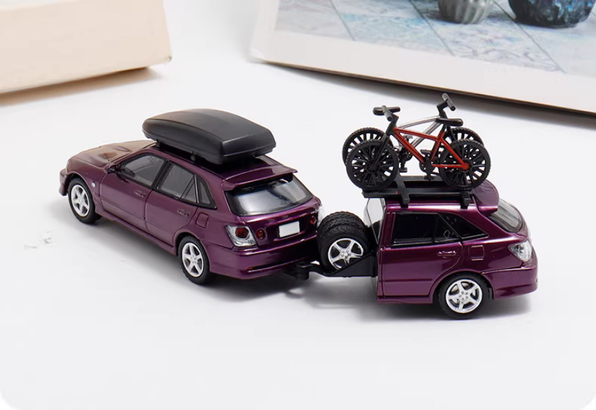 Mortal 1:64 Toyota ALTEZZA IS200 biting shark alloy car model ornaments