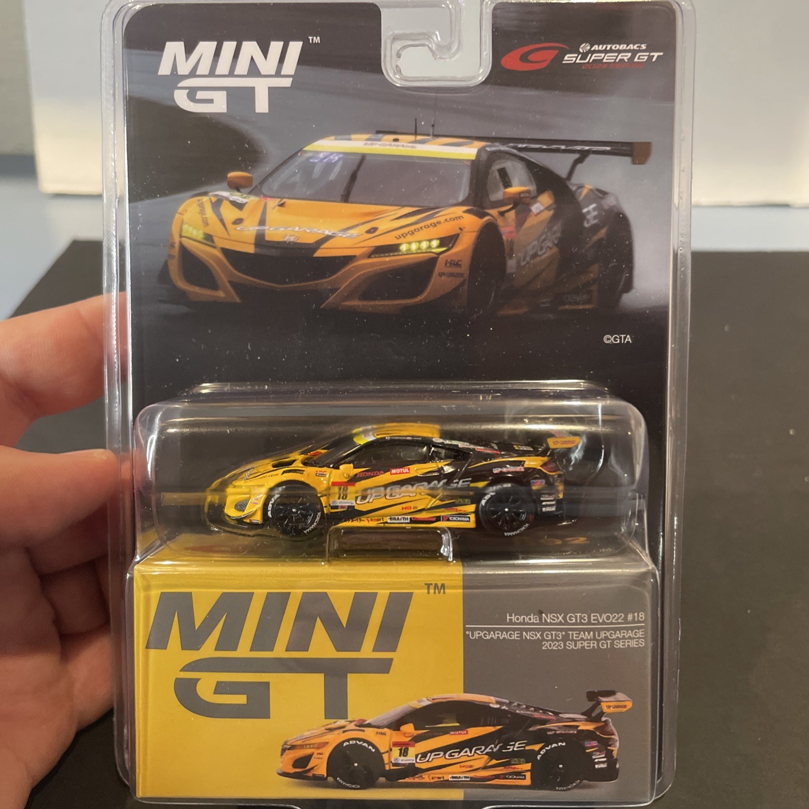 TSM Model Mini Honda NSX GT3 Evo 22 #18