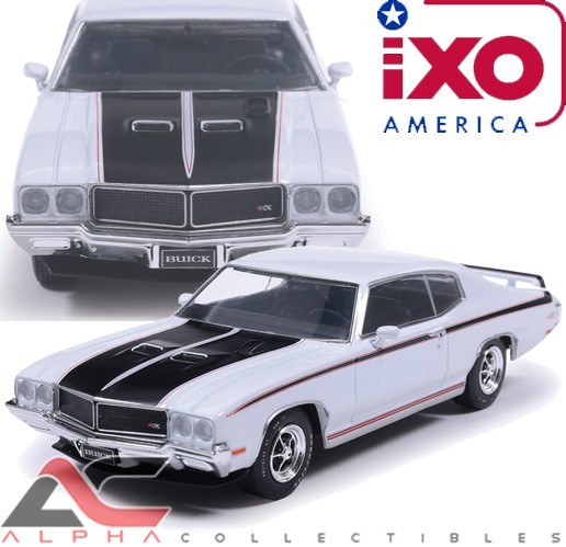 IXO U43RDC010 1:43 1970 BUICK GSX (APOLLO WHITE)