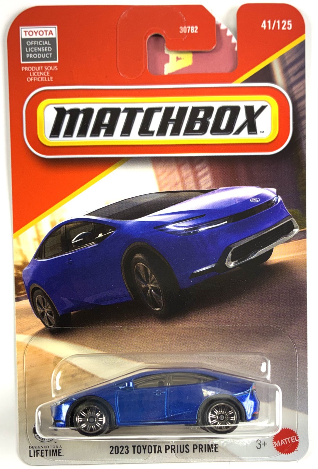 New 2026 Matchbox #41 the 2023 Toyota Prius Prime RESERVOIR BLUE! Licensed