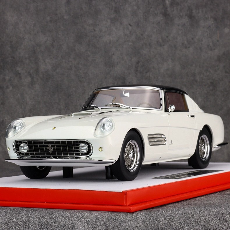 for Tecnnmodel for Ferrari for 410 for S.A. 1958 for Superfast white 1:18 Model