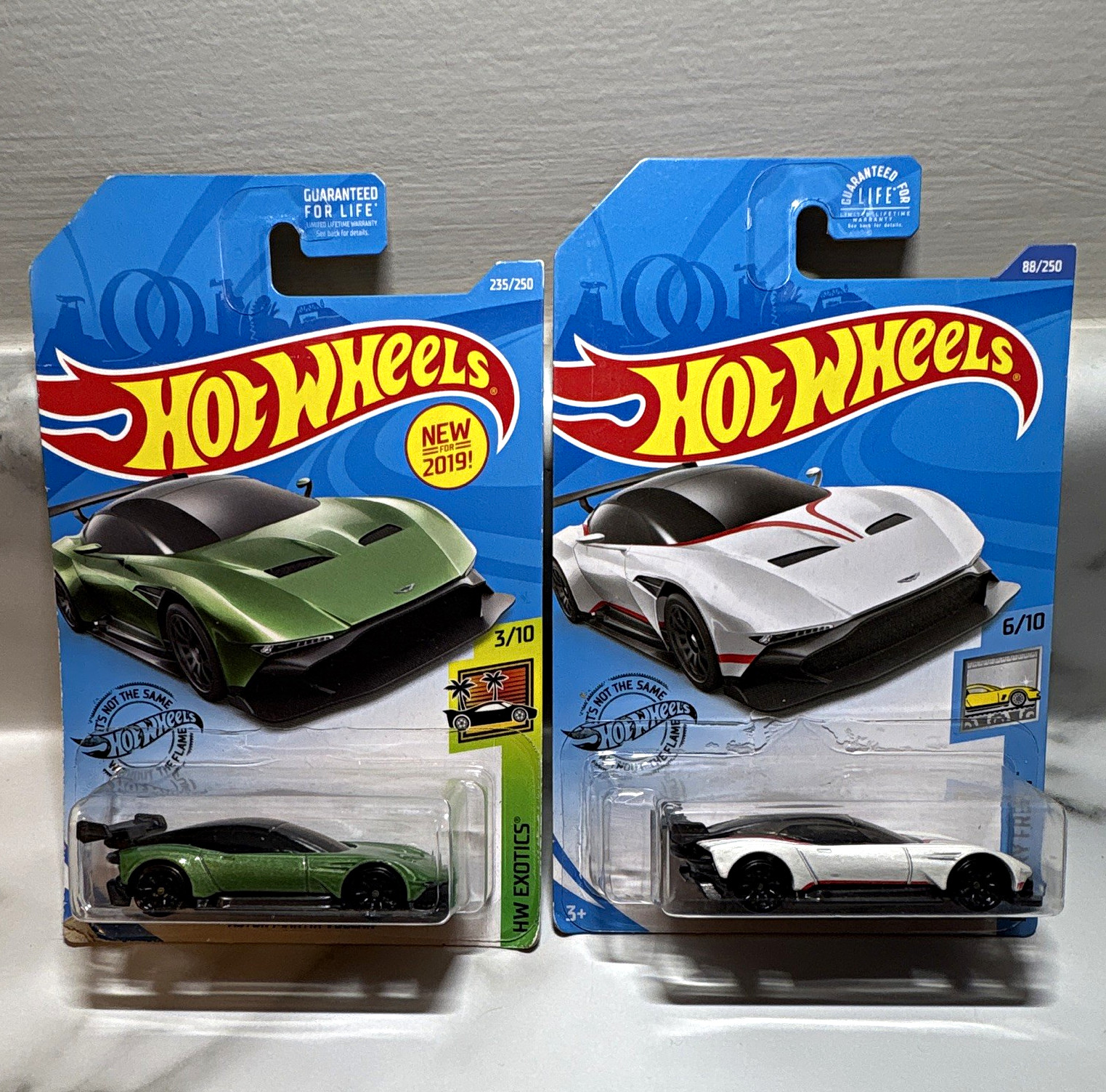 Hot Wheels Aston Martin Vulcan HW Exotics 1:64 Green/Black Diecast Unopened