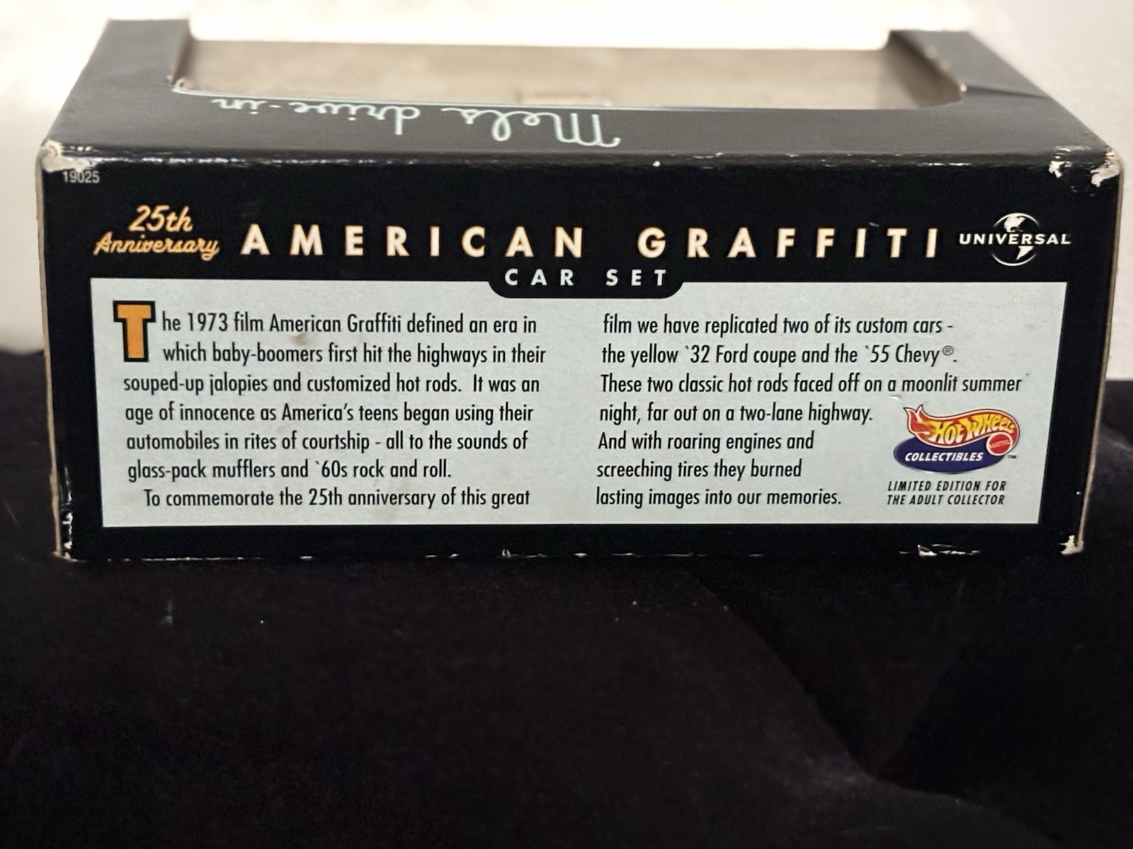 Hot Wheels 1:64 1998 American Graffiti Mel’s Drive-In 2 Car Set #19025 LE F0168