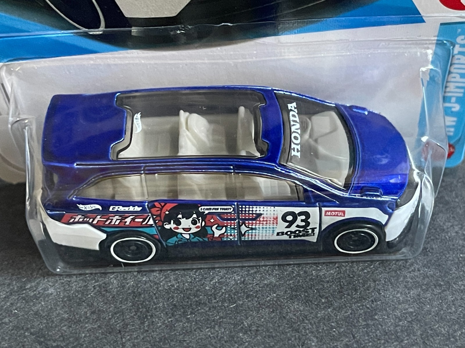 2026 Hot Wheels 💙 HONDA ODYSSEY 💙 HW J-Imports Series #149 Blue ~ LOT of 2