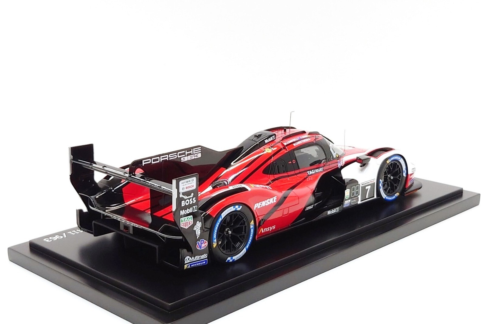 Spark 1:18 Porsche 963 #7 Penske – 24h Daytona 2023 (Dealer Edition)