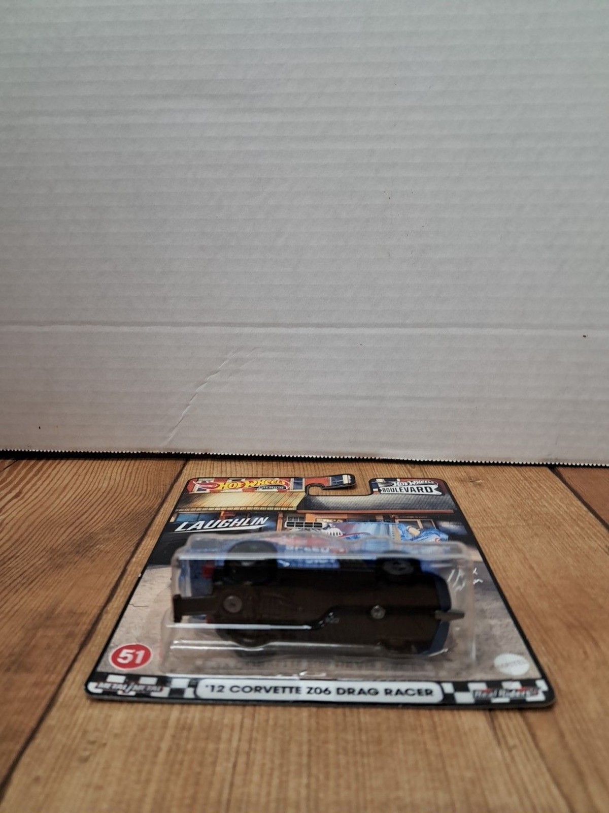 Hot Wheels Corvette Z06 Drag Racer Boulevard #51 Blue.