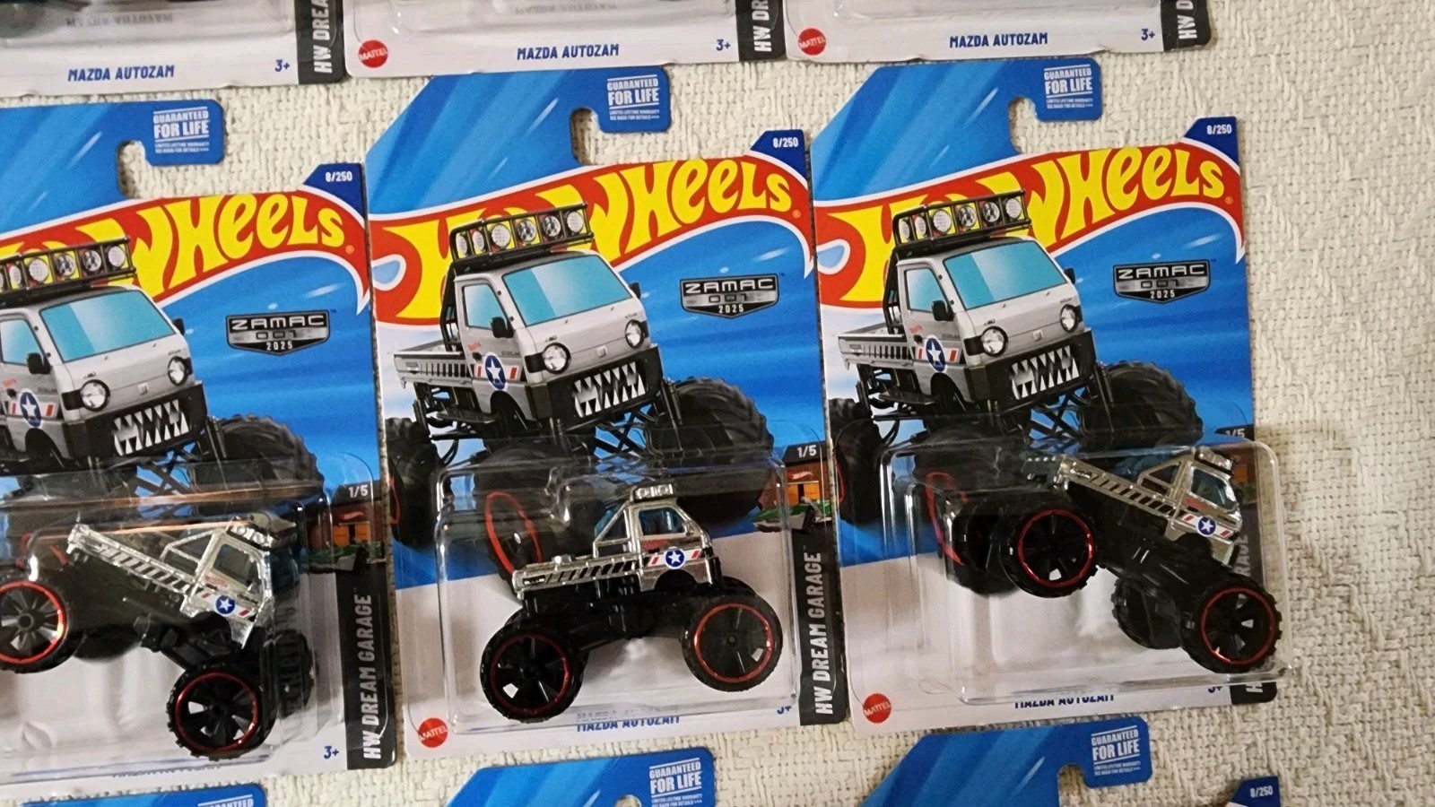Hot Wheels 2025 Zamac Lot ; Custom ’53 Chevy & Mazda Autozam