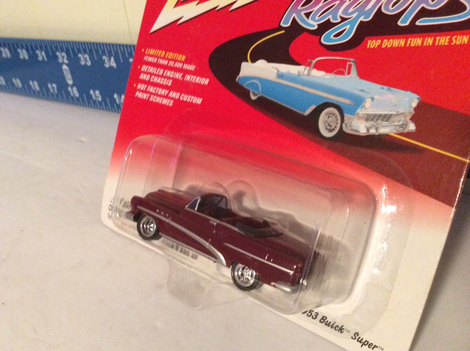 1953 Buick super Johnny lightning rag tops 2003 CONVERTIBLE 1/64