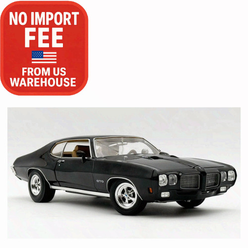 ACME 1970 Pontiac GTO Ram Air IV Main Street Starlight Black 1/18 1 of 402