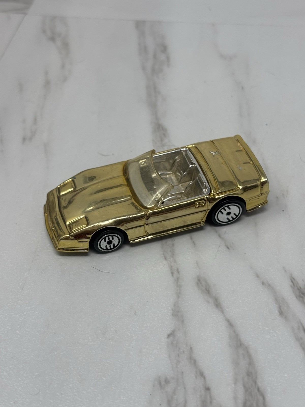 Hot Wheels Chevy Corvette ZR1 Convertible Gold Chrome(Billionth) Chevrolet 1/64