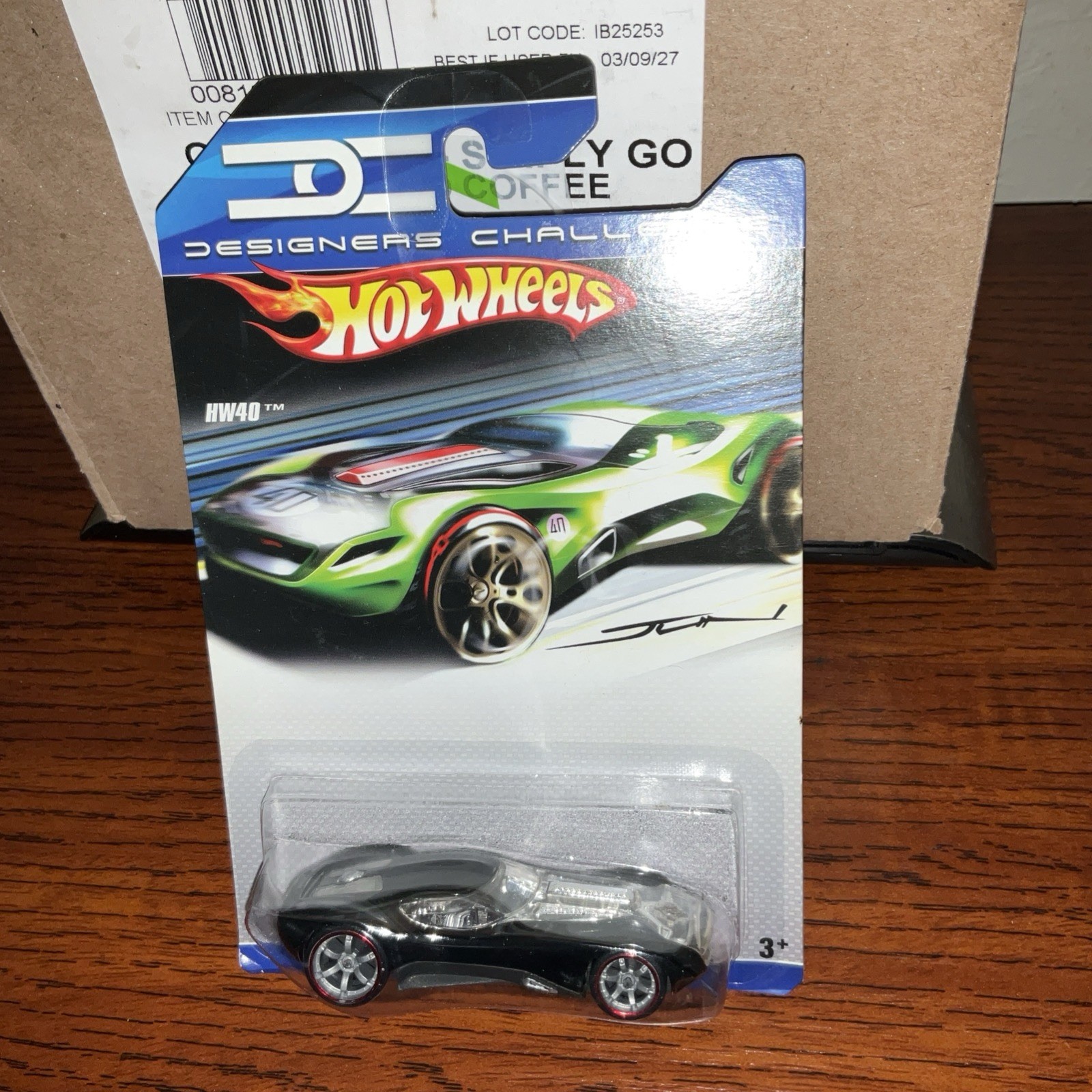 Hot Wheels Designers Challenge HW40 Black Color Variation 1:64 Die Cast Car