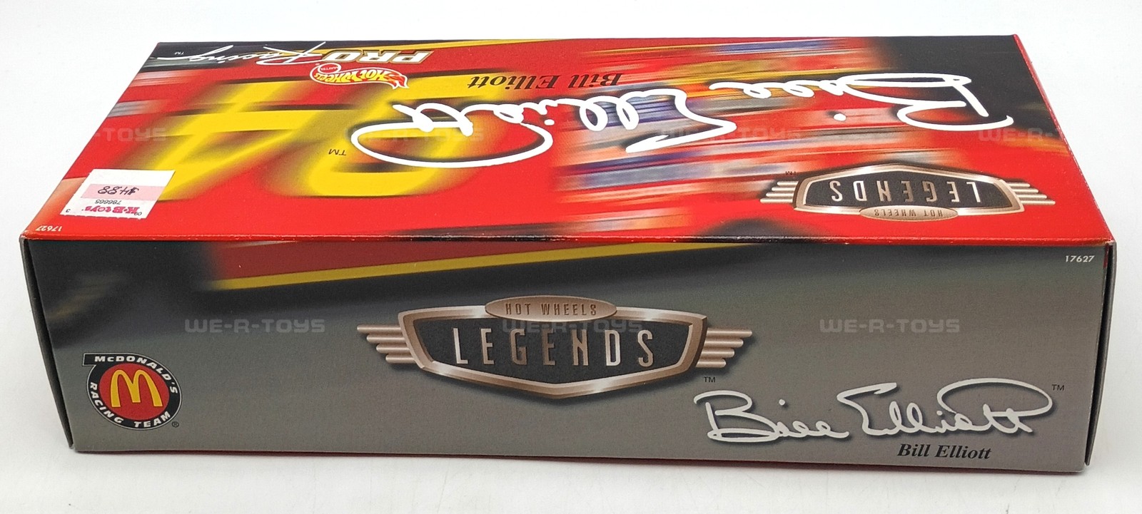 Hot Wheels Legends Pro Racing Bill Elliott McDonald’s Team Vehicle 1997 Mattel