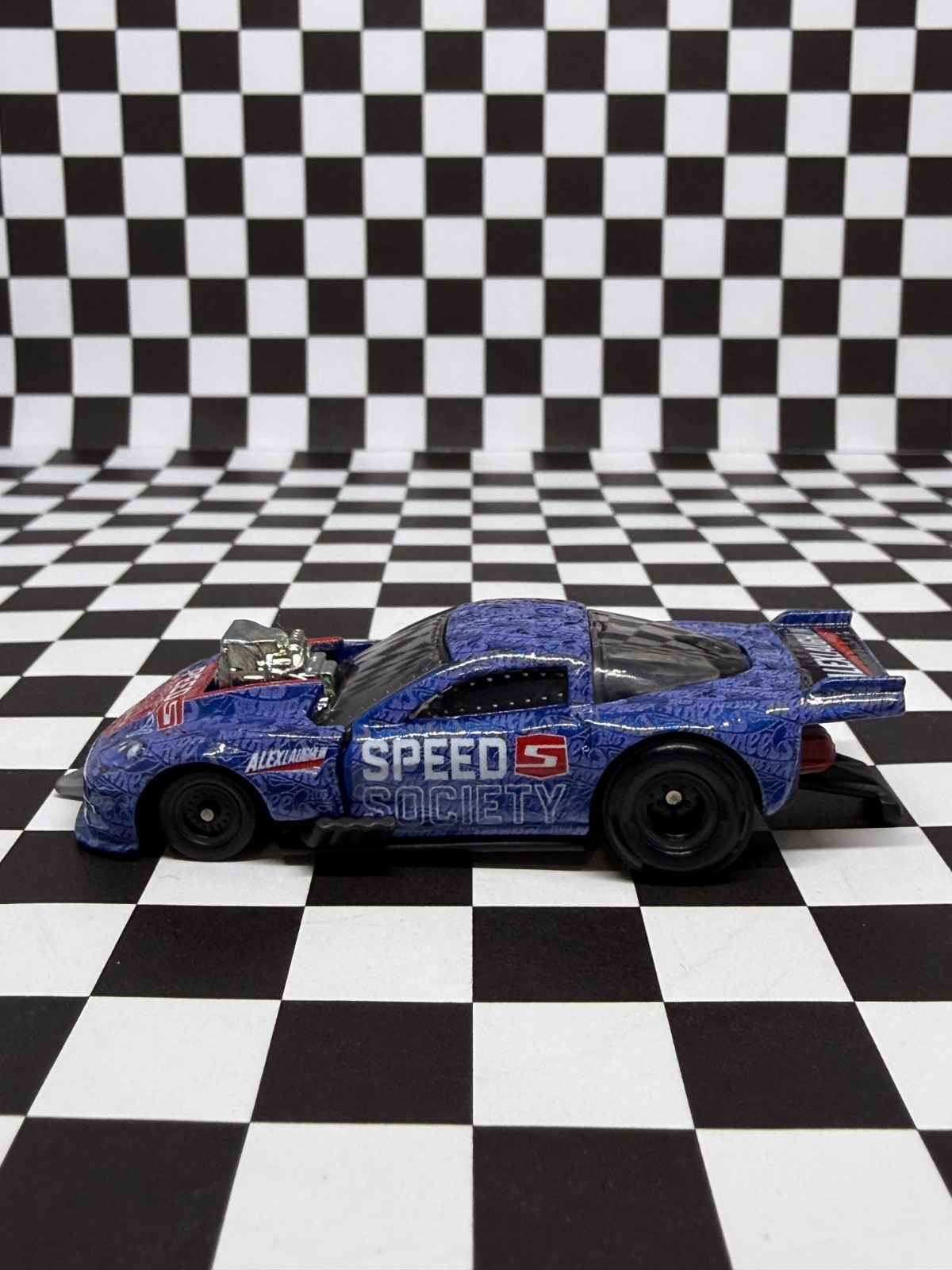 *LOOSE* Hot Wheels 2022 Boulevard Series Blue Corvette Z06 Drag Racer 1/64