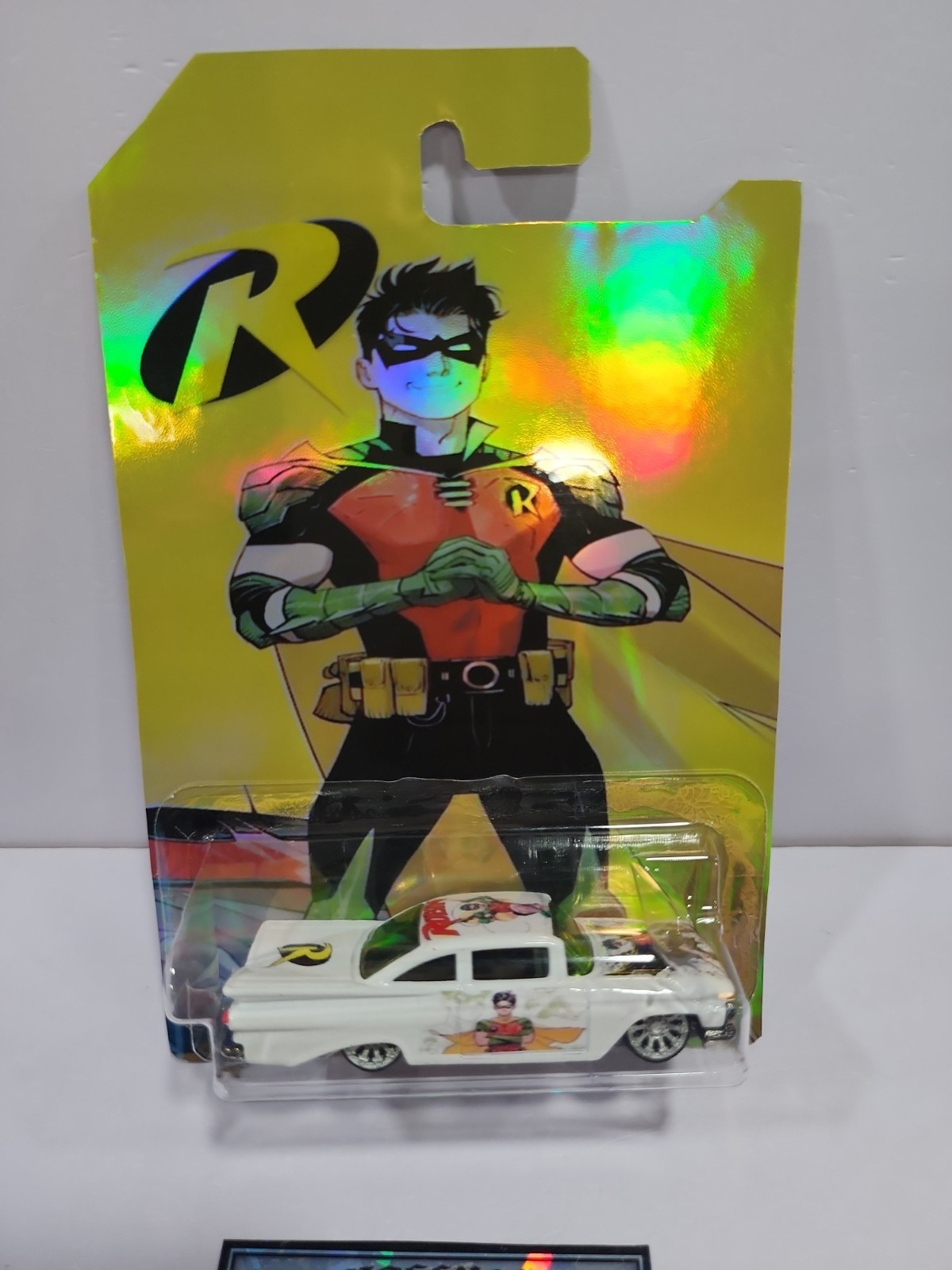 Hot Wheels ’59 Chevy Impala CUSTOM TIM DRAKE ROBIN THEME RESEALED CUSTOMIZED