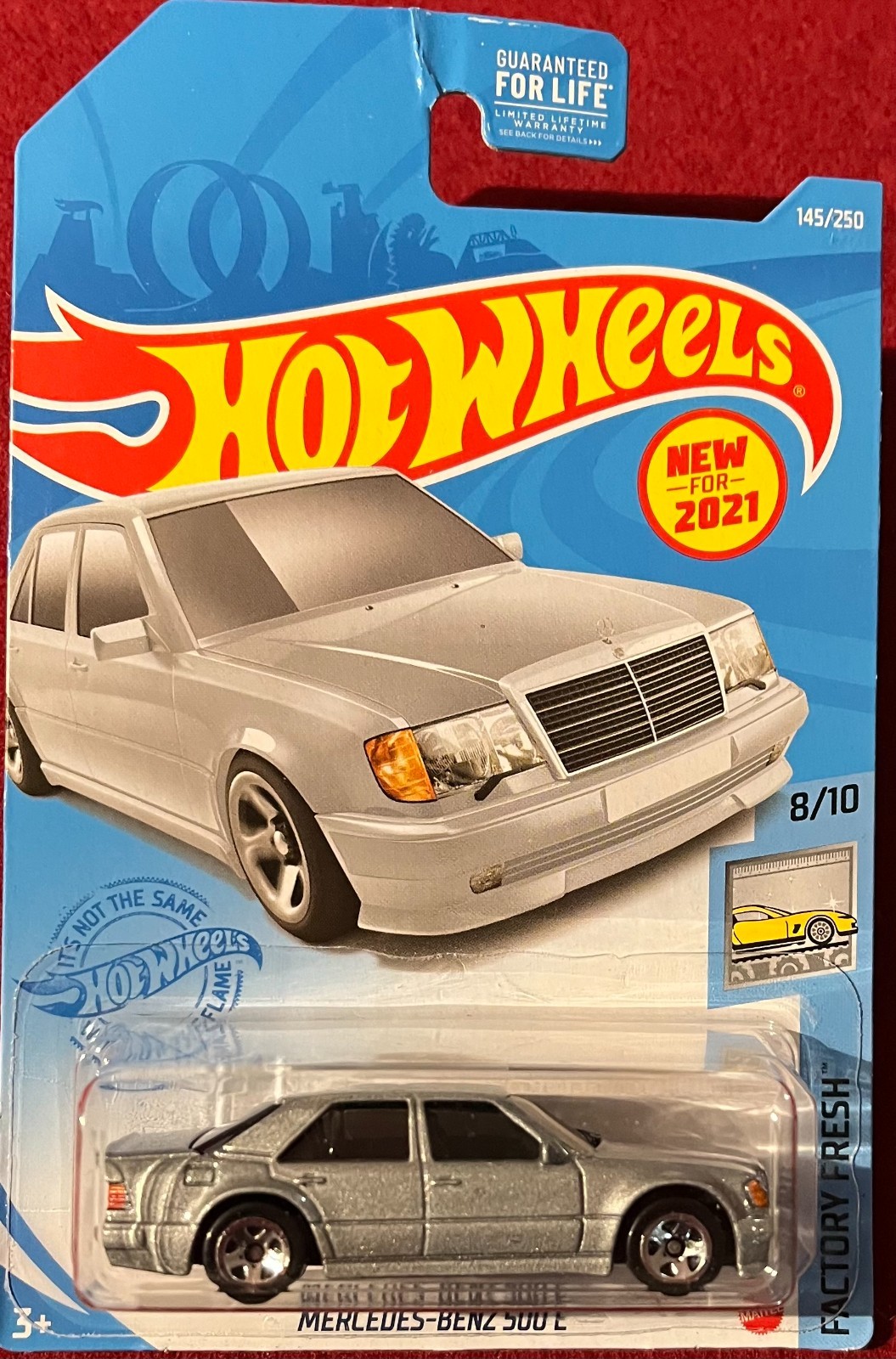 HOT WHEELS MERCEDES-BENZ 500 E SILVER 145/250 . SEE COMBINED OFFERS!