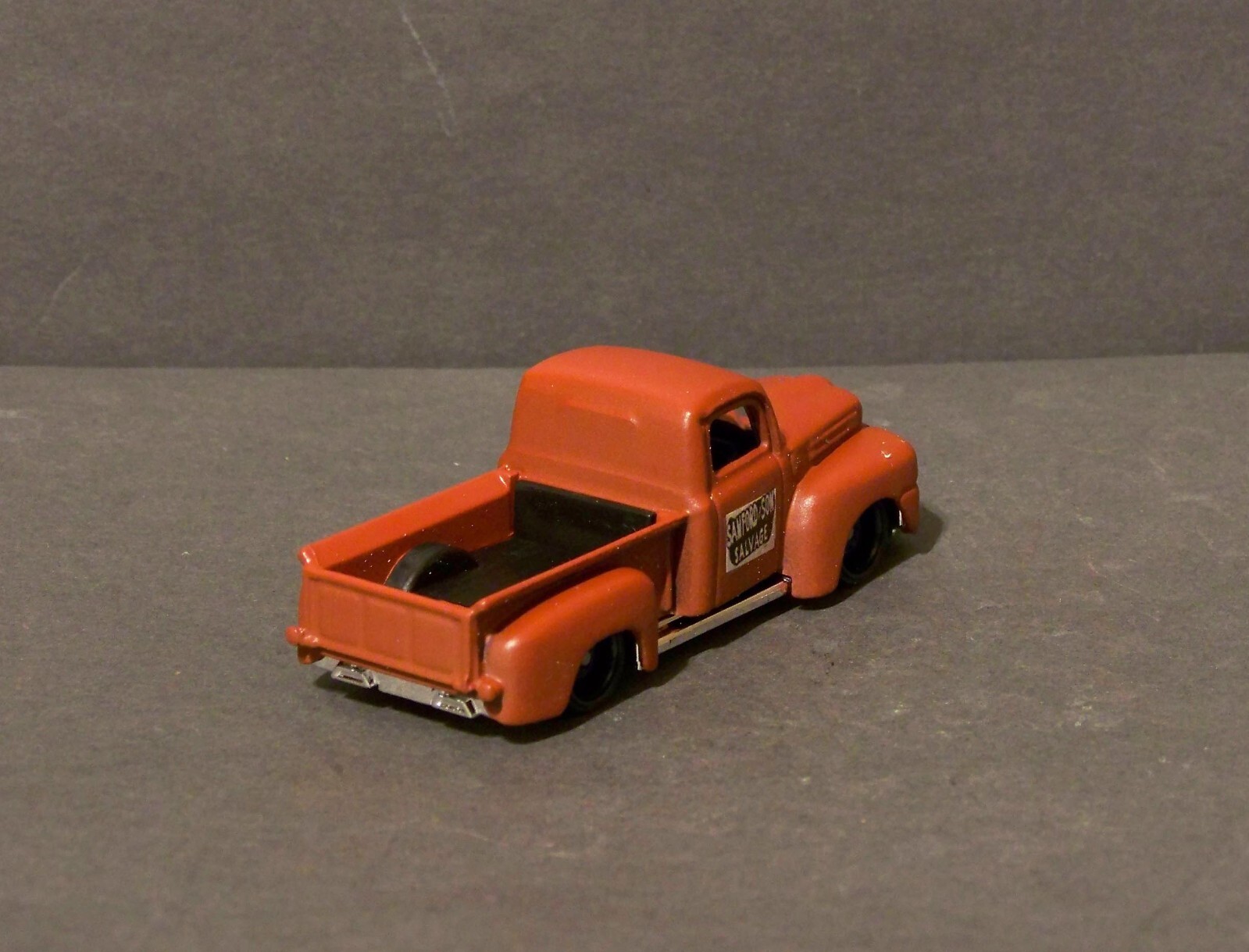 Custom HotWheels FORD f-1 and package of “Movie Metal” SANFORD and SON