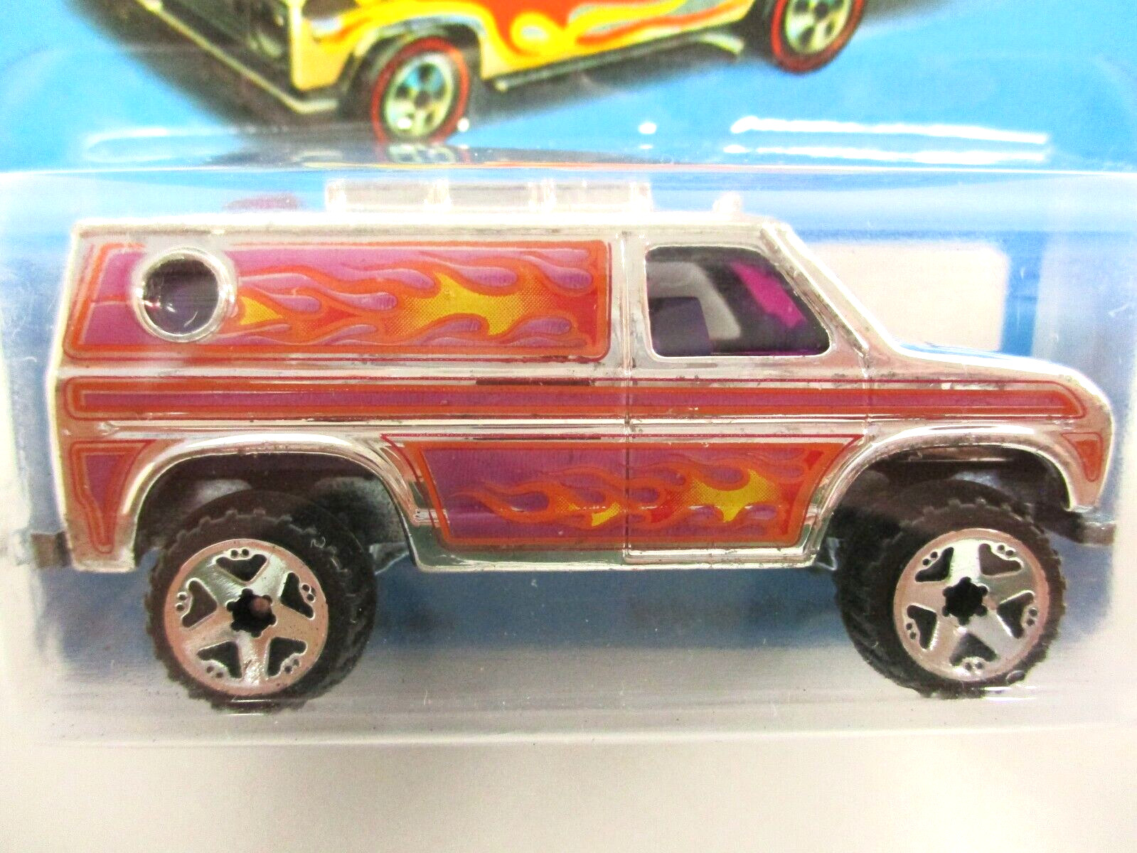 HOT WHEELS – SUPER CHROMES – BAJA BREAKER LIFTED 4X4 FORD VAN – 1/64