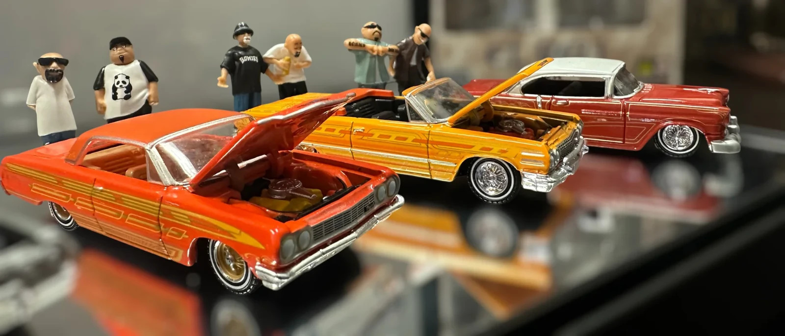 GL 1/64 CHEVY CAPRICE CLASSIC 1990 Low Rider Homie Rollerz Series 1 Die Cast