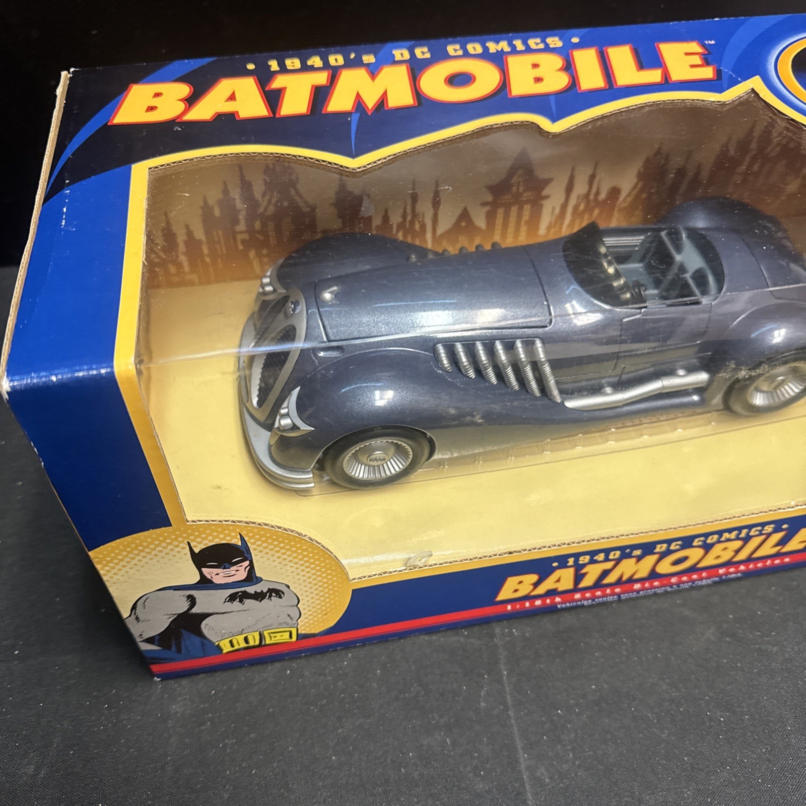 Corgi 1940s Batmobile 1:18 Diecast DC Comics Model 77606 NIB