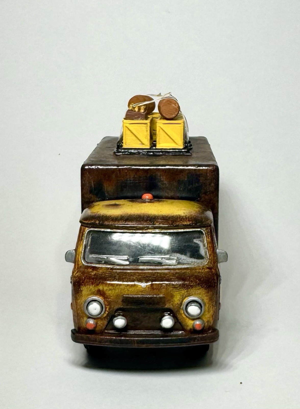 Custom 6” Diecast 1/25 Wu Tang Killa Bee Truck Hot Wheels Hand Painted Rat Rod