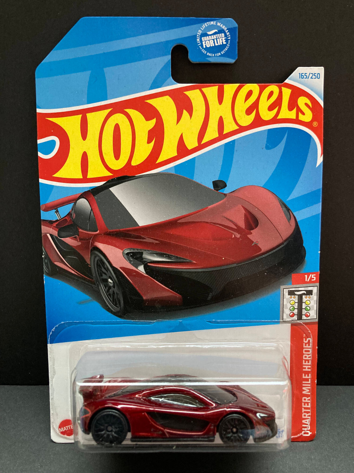 NEW! 2024 Hot Wheels McLaren P1 Red Version Quarter Mile Heroes