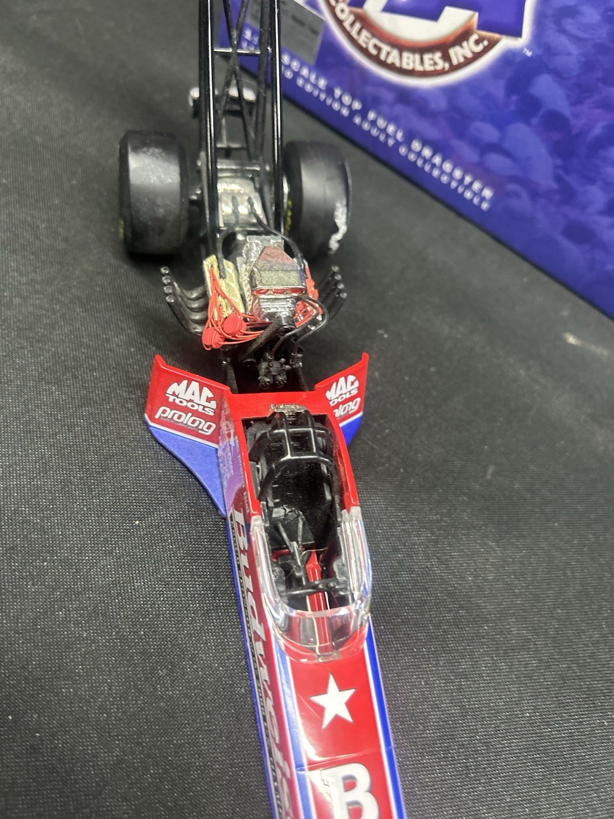 Kenny Bernstein Budweiser US Olympic Team NHRA Top Fuel Dragster 1/24 Diecast