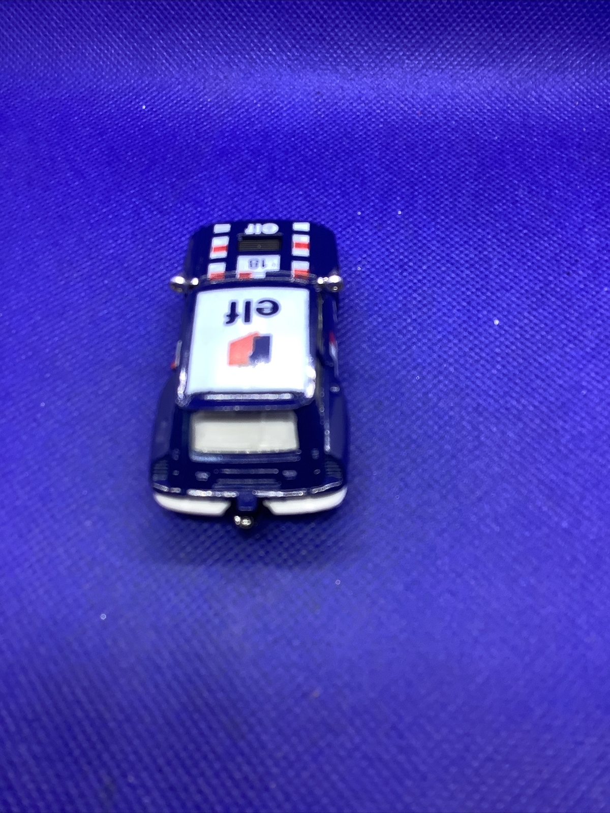 Corgi Renault 5 Turbo Elf #18 Blue 10 Spoke Wheels Made in United Kingdom Mint
