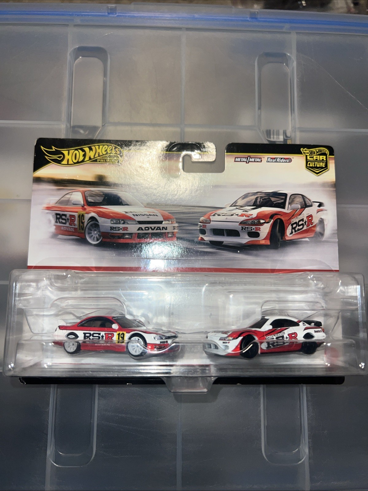 Hot Wheels Premium Car Culture Two Pack Nissan 240SX S14 & Nissan Silvia S15