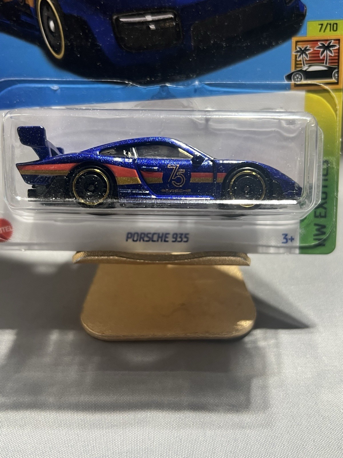 2023 HOT WHEELS #223 PORSCHE 935 HW: EXOTICS 75th ANNIVERSARY | BLUE