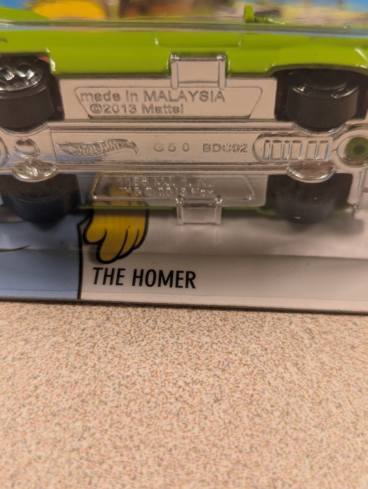 Hot Wheels HW City Simpsons Family Car The Homer
