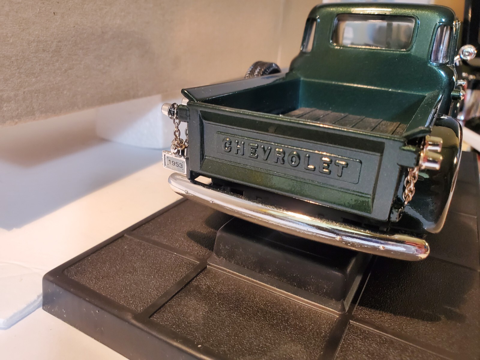 Vintage Fairfield Mint 1953 Texaco Chevy Pick-Up Dark Green Metallic OB & Papers