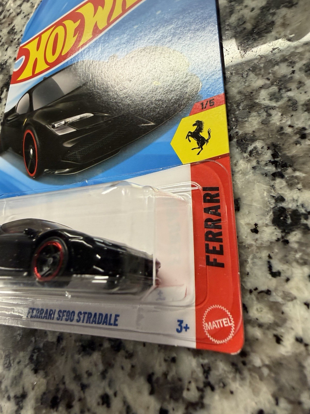 2026 Hot Wheels Ferrari SF90 Stradale Black 41/250 New!