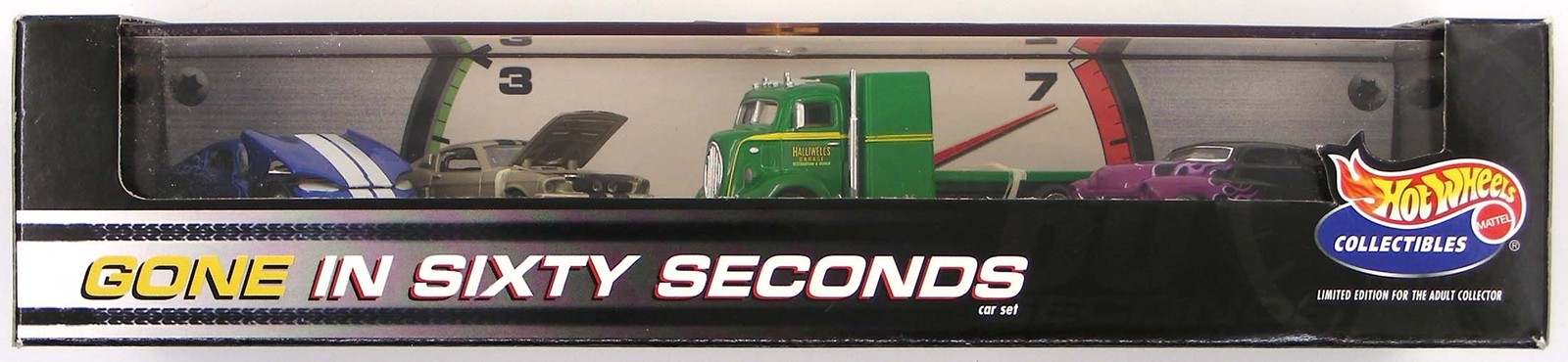 Gone In Sixty Seconds 4 Car Set Mustang Merc COE Viper Hot Wheels Collectibles