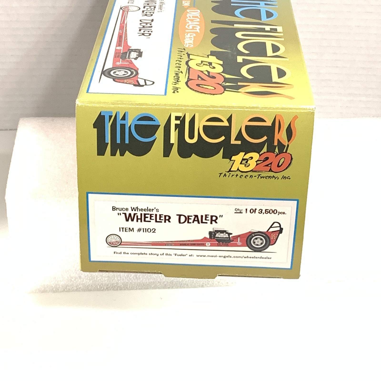 The Fuelers 1320 Bruce Wheeler’s WHEELER DEALER 1/24 Dragster #1102 NIB