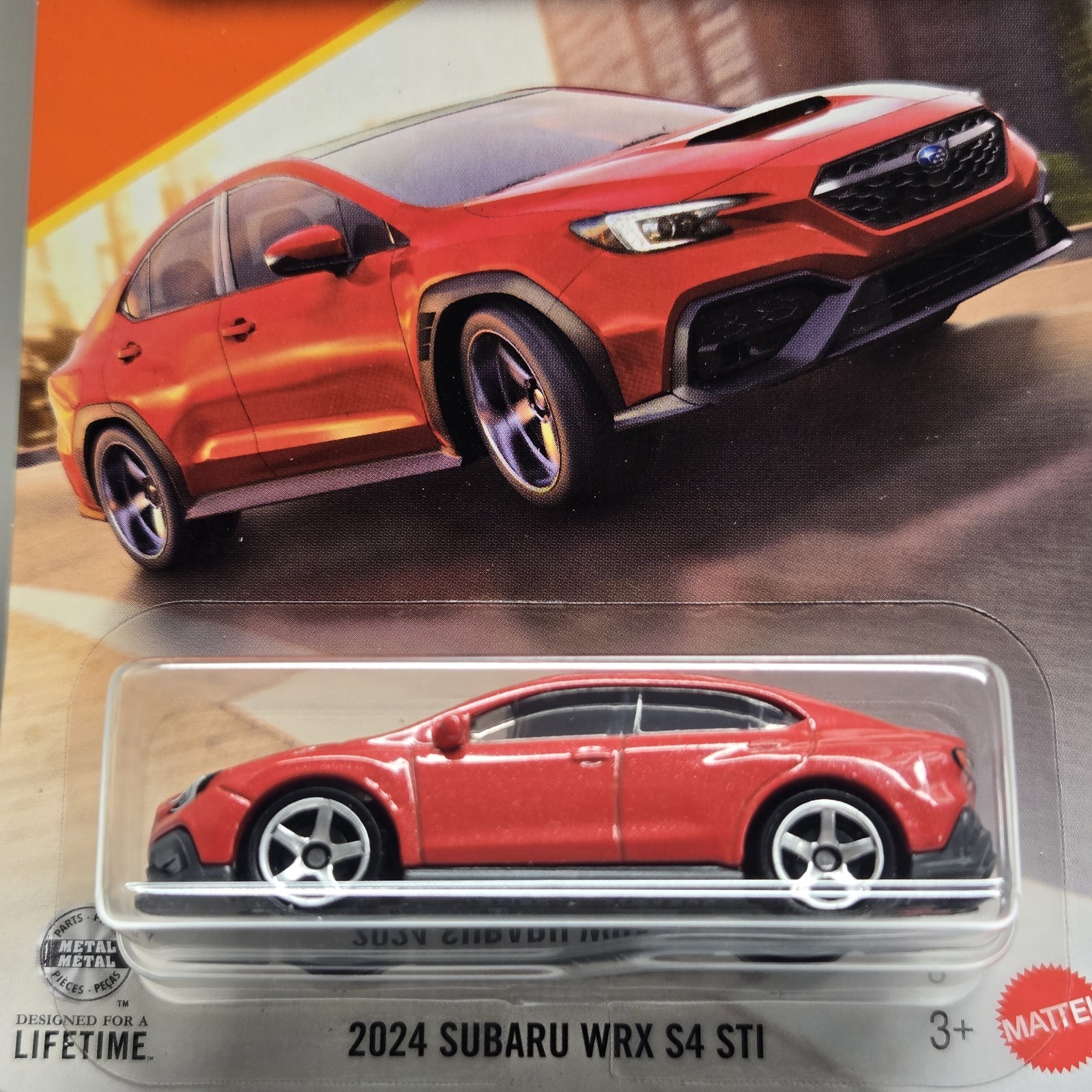 2026 Matchbox 2024 SUBARU WRX S4 STI RED