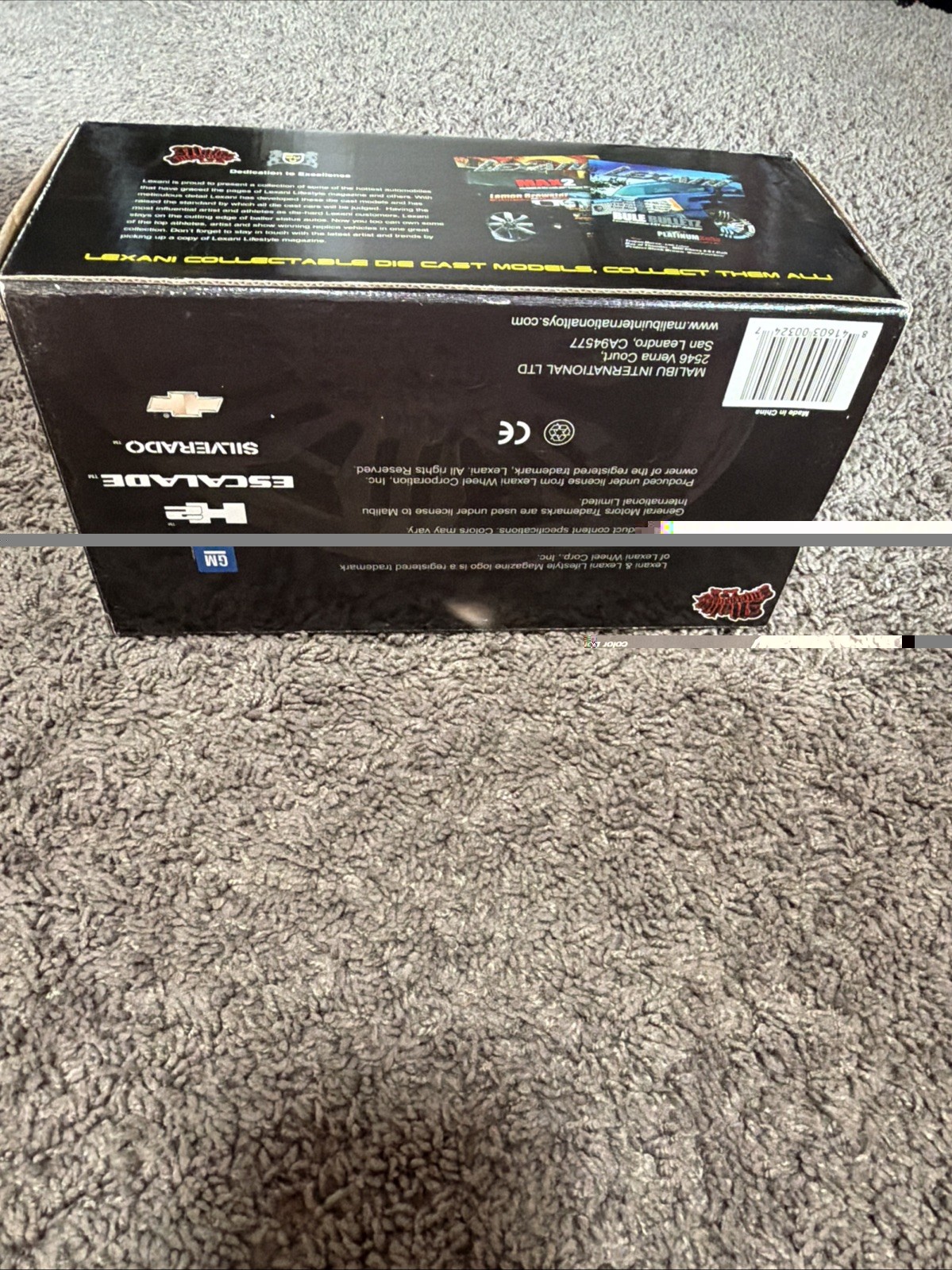 Lexani 1:24 Die-Cast 2004 Chevy Silverado SS – Limited Edition – Blue/Black -NIB