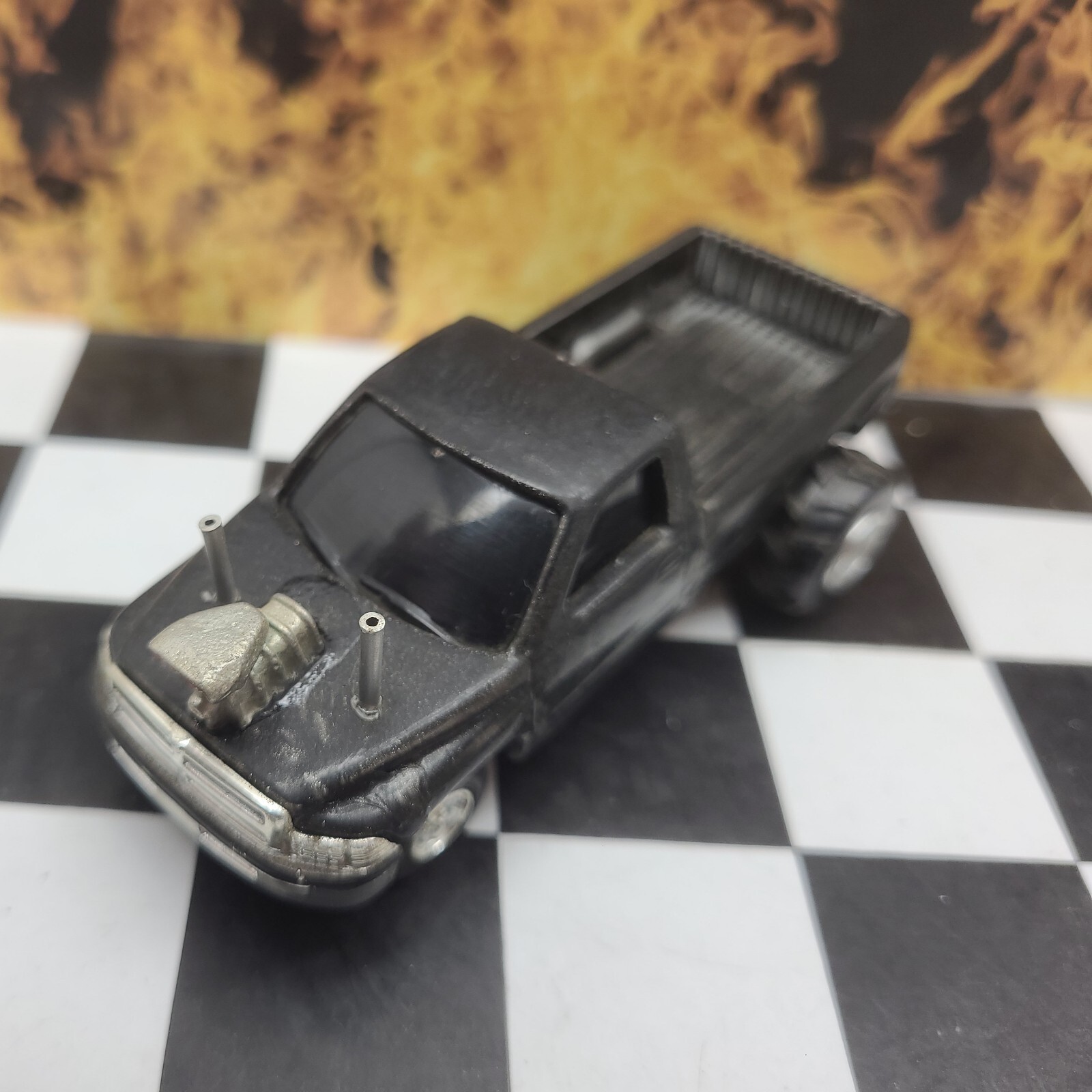 CUSTOM BUILT 1:64 2nd Gen DODGE HOT ROD Pro PULLING TRUCK Pull Puller Ertl 2wd