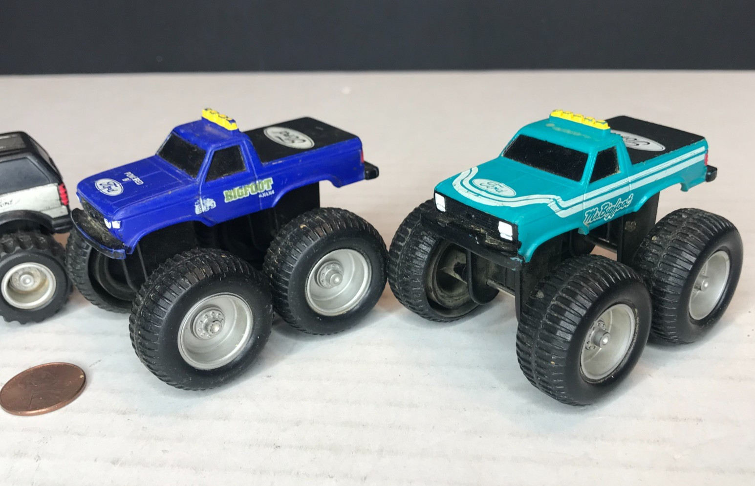 1987 McDonald’s Bigfoot, Ms Bigfoot, & Shuttle 4×4 Ford Monster Truck Van Lot