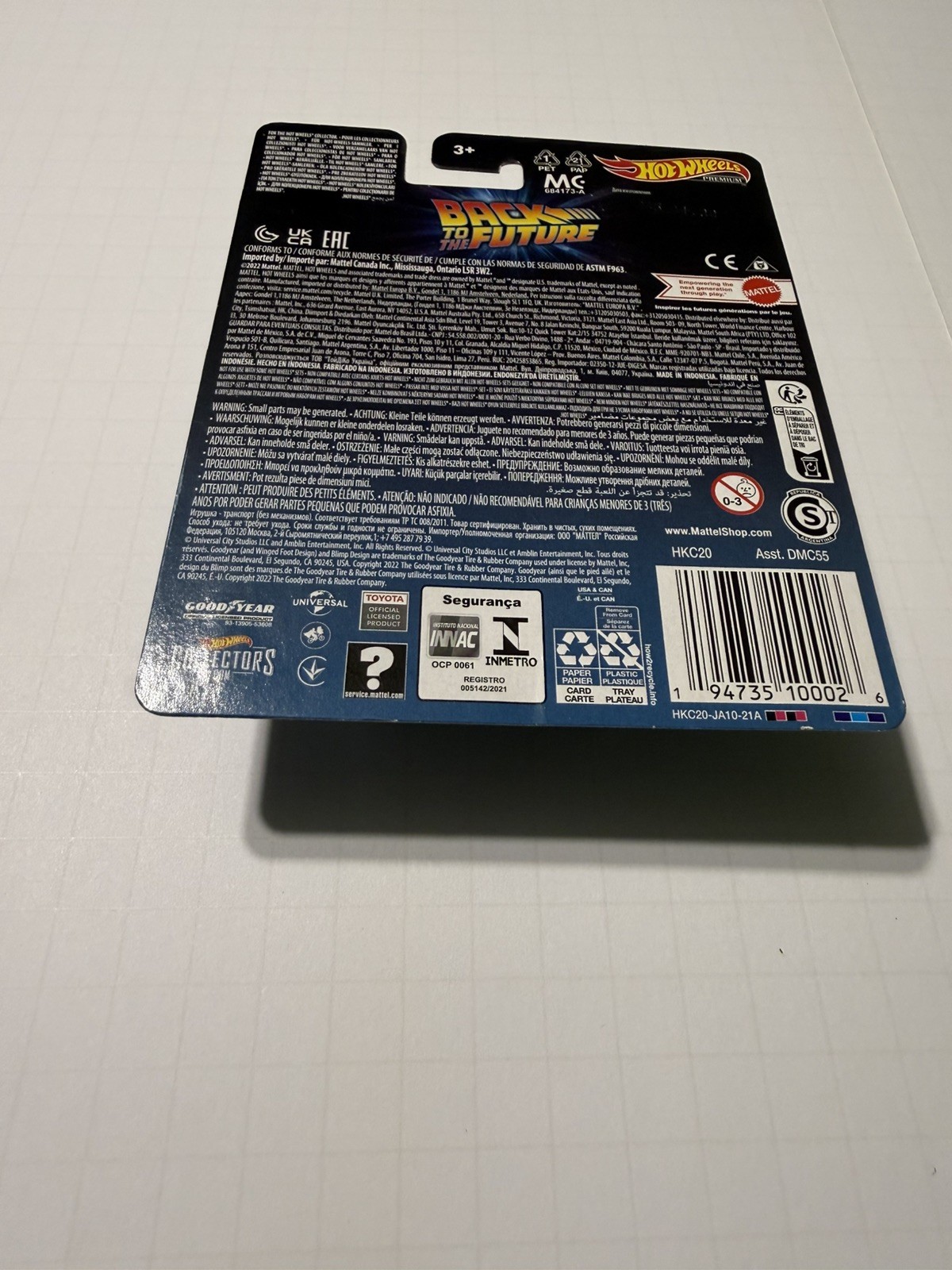 2023 Hot Wheels Premium BACK TO THE FUTURE 1987 Toyota Pickup Truck