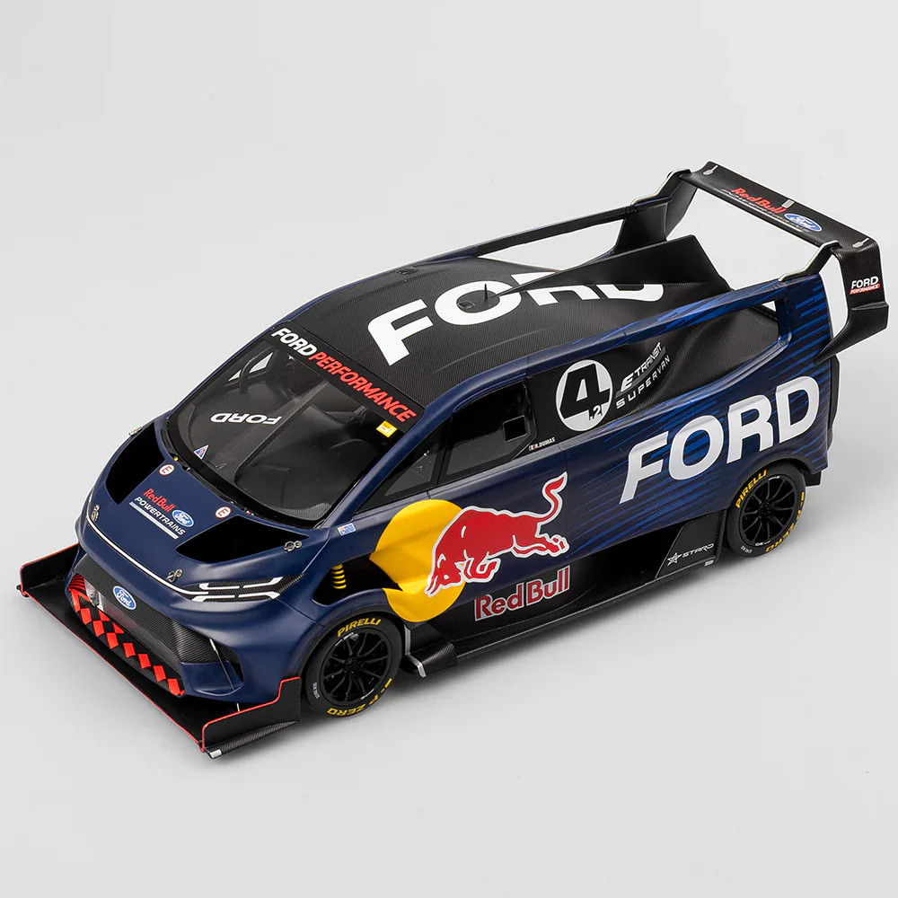 1:18 Ford Transit SuperVan 4.2 (2024 Bathurst Lap Record) – Red Bull – Authentic