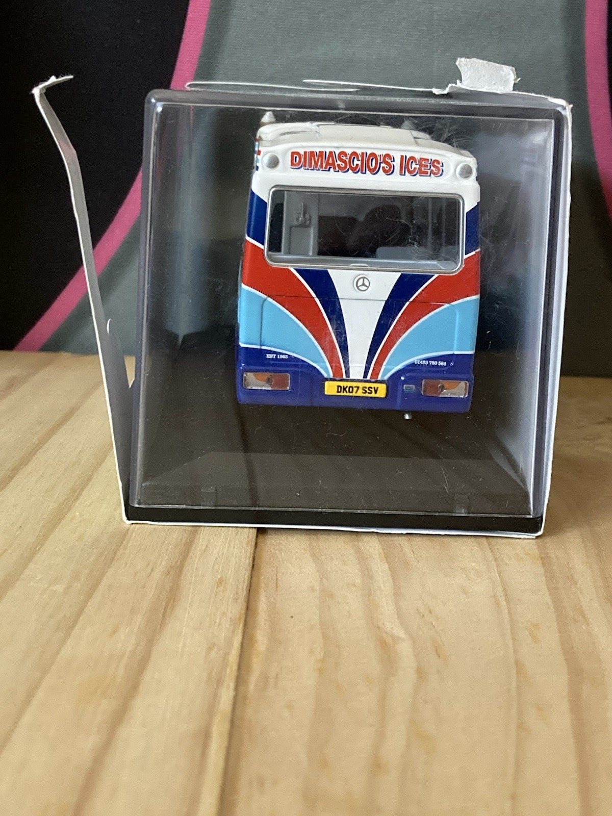 1:43 Dimascio’s Mercedes Sprinter Ice Cream Van. Please read full description.